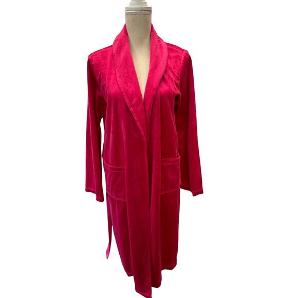 Ulta Pink Robe, Soft, Mid Length - Picture 1 of 10